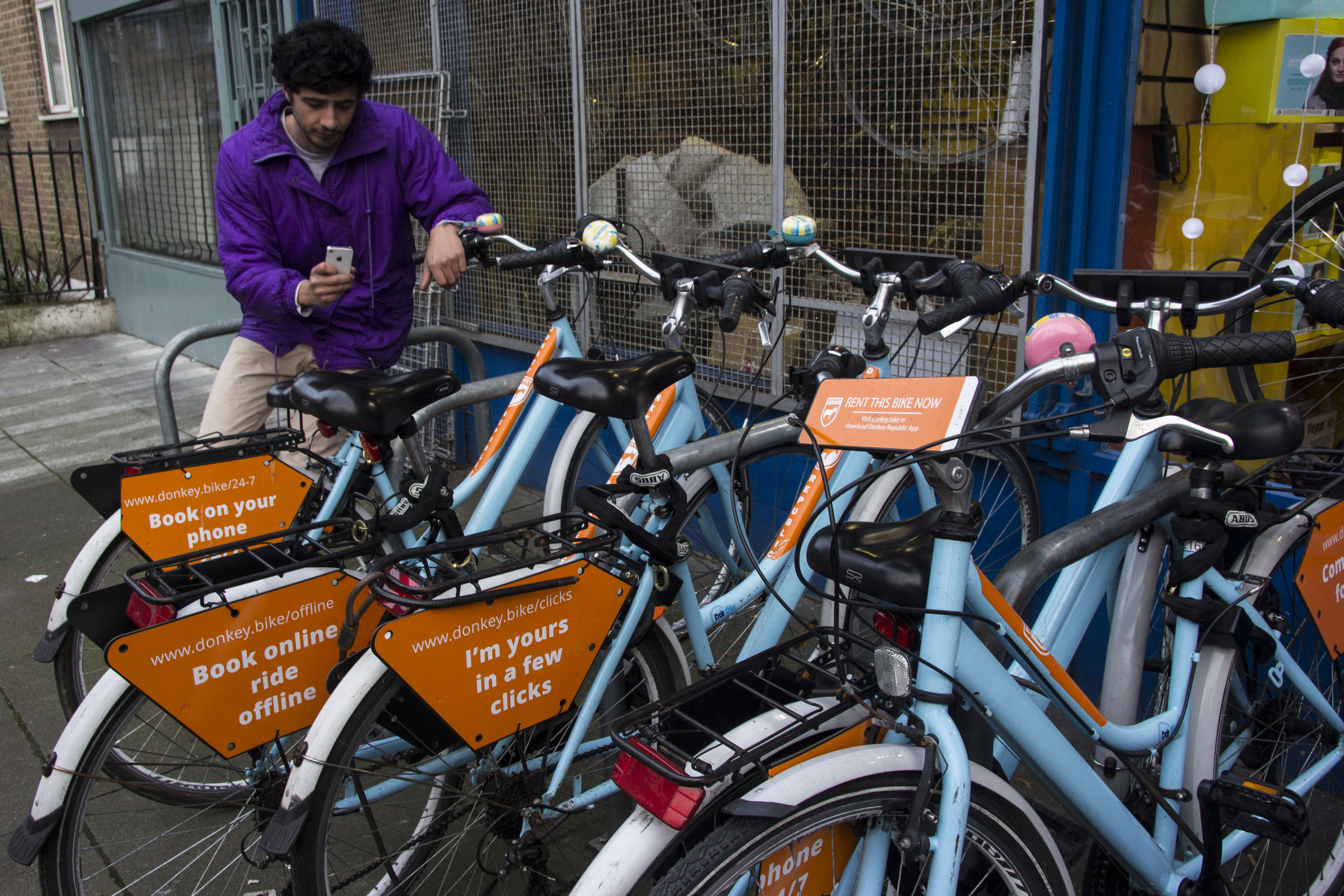 London Bicycle meets the Donkey Bike | London Bicycle Tour Company